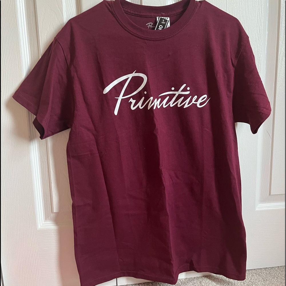 maroon primitive shirt - size M (BRAND NEW !)